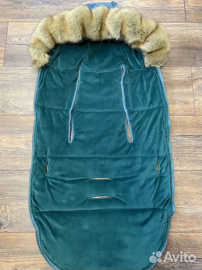 Зимний конверт в коляску elodie details новый