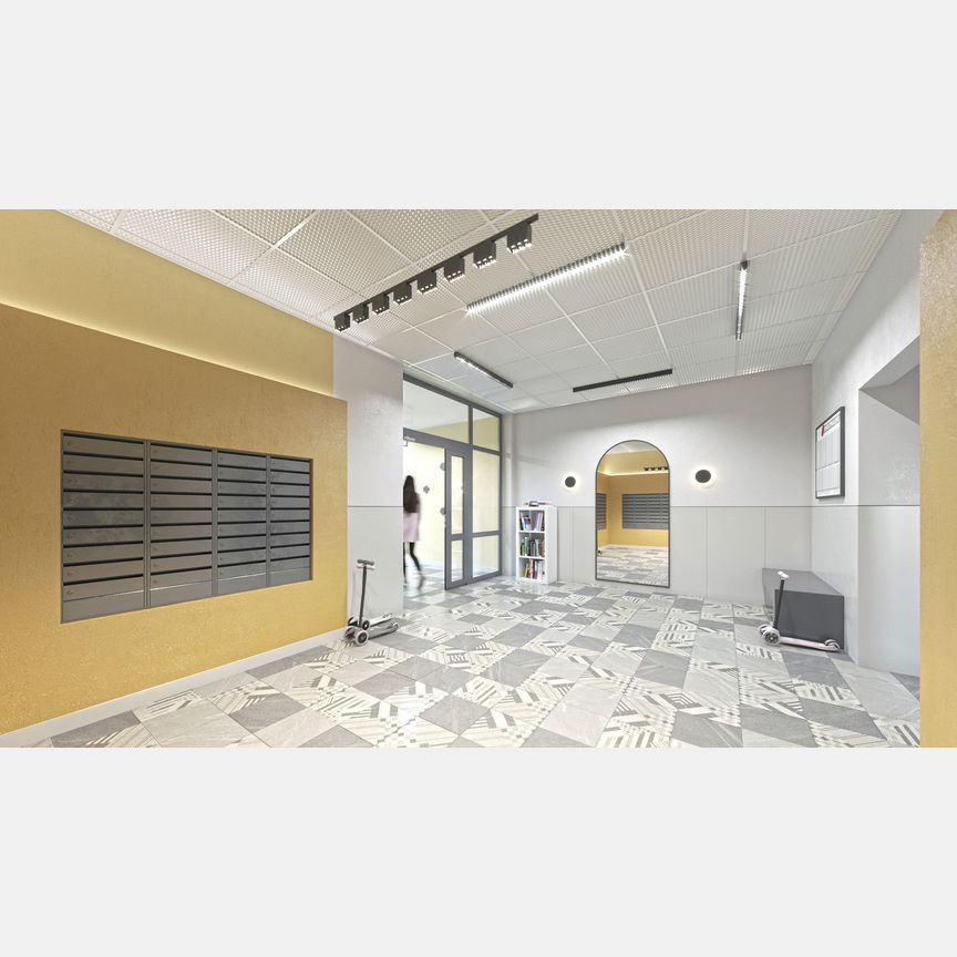 2-к. квартира, 63,1 м², 6/16 эт.