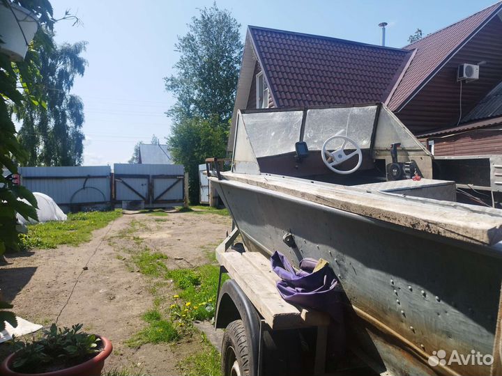 Лодка прогресс 4