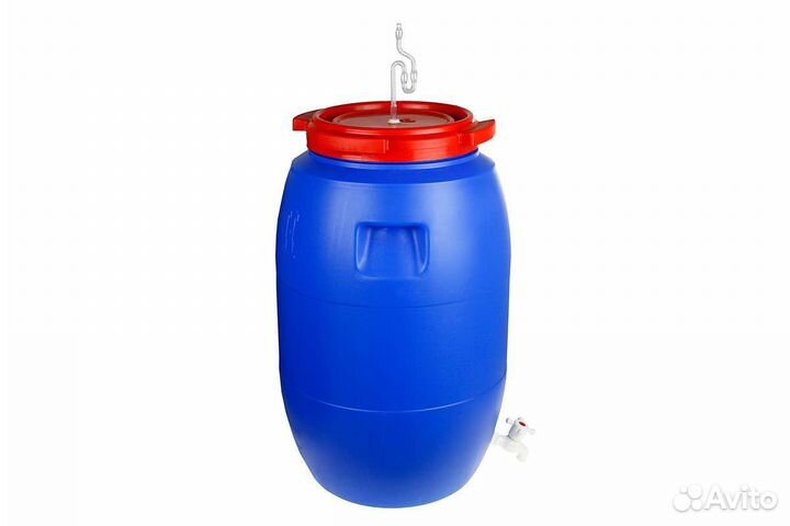 Бочка пластиковая для браги, вина, коньяка