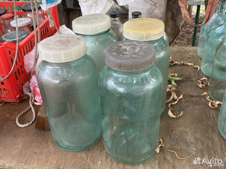 Бутыль, банки