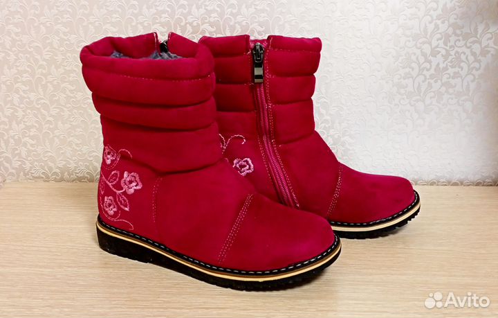 Ботинки для девочки зимние