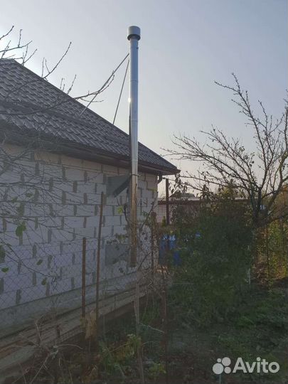 Монтаж дымоходов и вентиляции