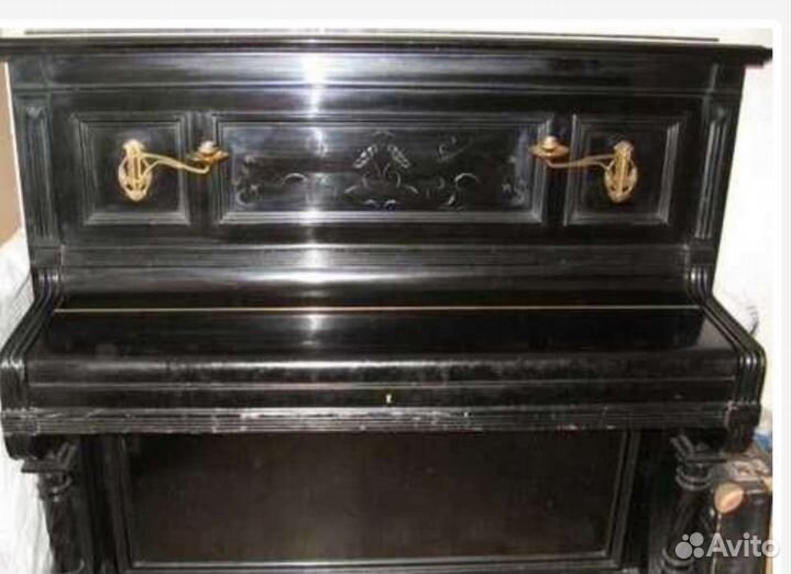 Фортепиано.Пианино кабинетное. Антикварное