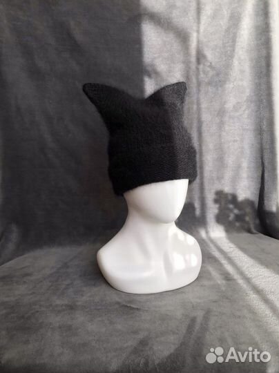 Шапка с ушками/котошапка размер 55-57