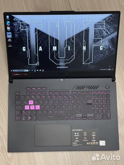 Игровой ноутбук новый/3070ti/R 7 6800h/17.3