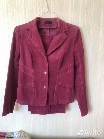 Костюм из микровельвета классика