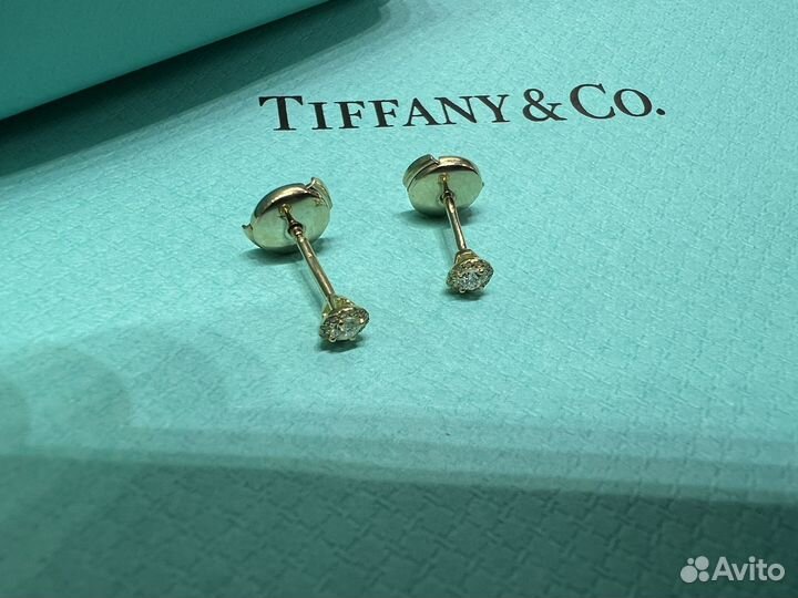 Серьги Tiffany Soleste 0.17 ct