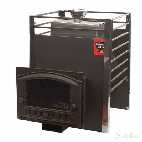 Печь жара люкс 20 с Закрытой Каменкой+воронка