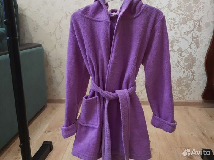Халат банный детский на рост 110 см