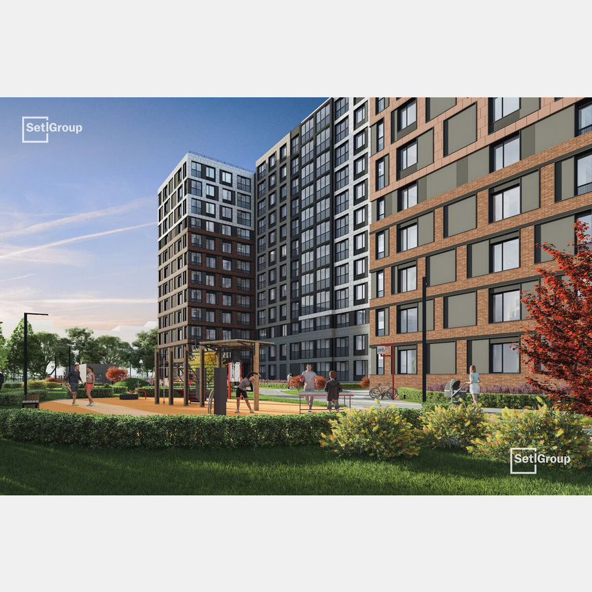 1-к. квартира, 31,3 м², 8/12 эт.
