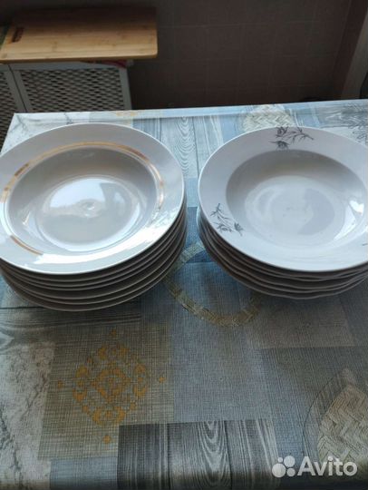 Тарелки суповые СССР