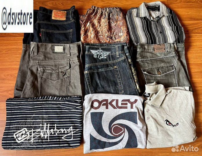 Лот rap sk8 y2k vintage archive вещей