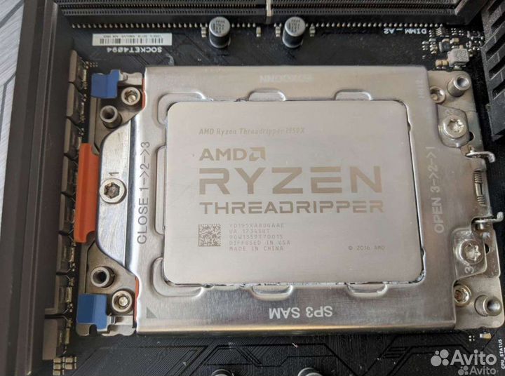 Amd threadripper 1950x + Asus ROG Zenith extreme