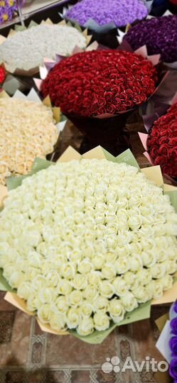 Букет из мыльных роз 101 и 201