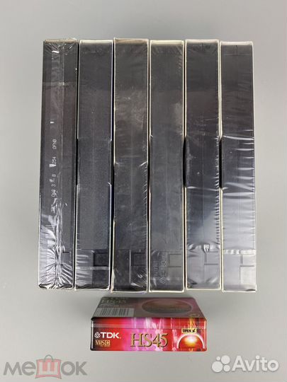 Видеокассеты VHS запечатаные