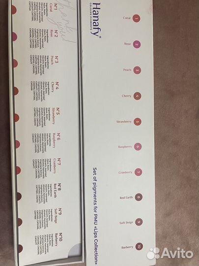 Пигменты для татуажа