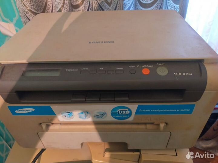 Принтер лазерный мфу samsung scx-4200