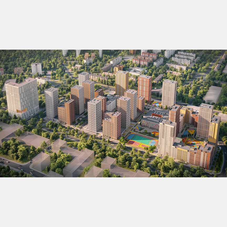 3-к. квартира, 60,8 м², 2/25 эт.