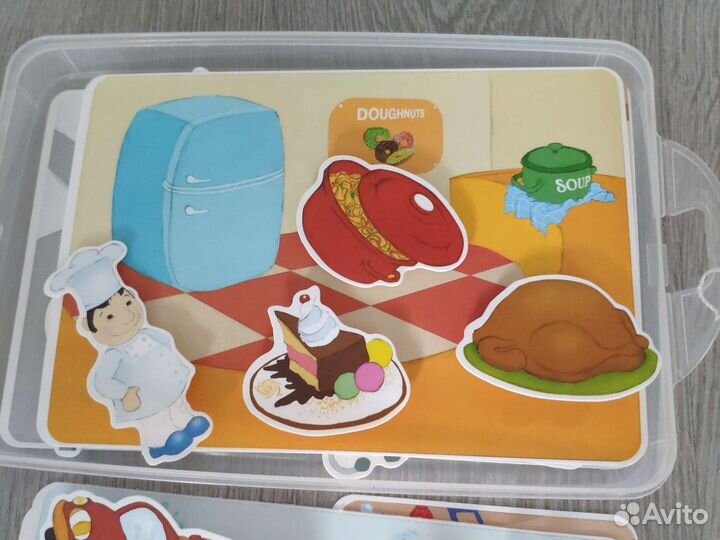 Игровой набор для малышей на липучках