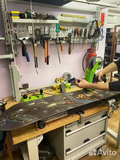 То и ремонт горных лыж и сноубордов