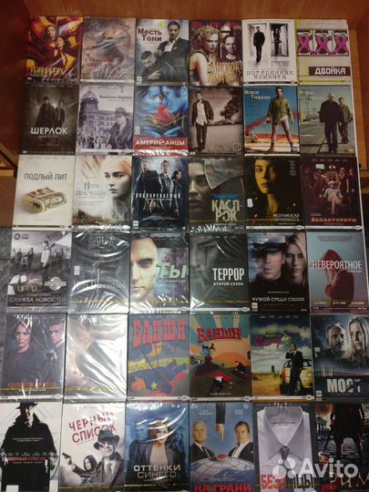 Зарубежные сериалы на DVD