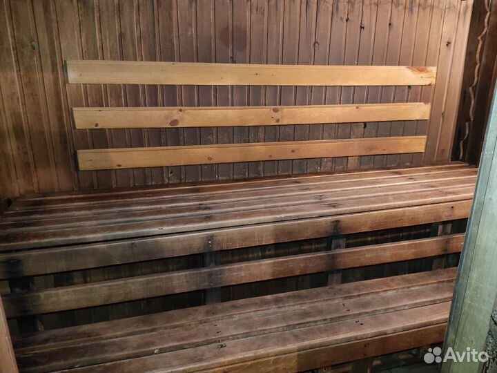 Русская баня 50м² на участке 5сот