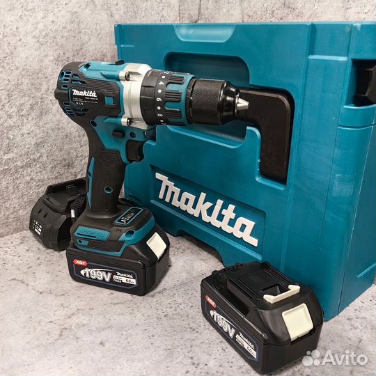 Шуруповерт makita бесщеточный аккумуляторный дрель