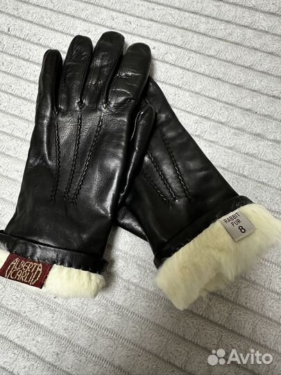 Перчатки женские кожаные 8 размер