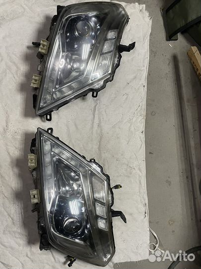 Фары на nissan patrol y62