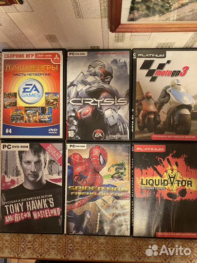 Компьютерные игры на дисках для пк