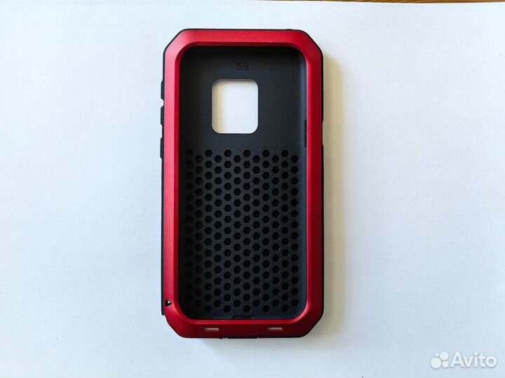 Металлический противоударный чехол на samsung s9