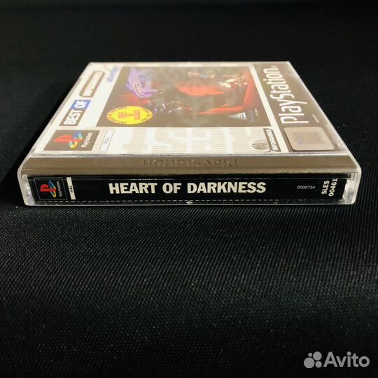 Игра PS1 лицензия Heart of Darkness