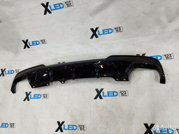 Диффузор F10 M пакет Performance 535 стиль 1+1