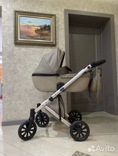 Коляска 2 в 1 anex e-type эко кожа