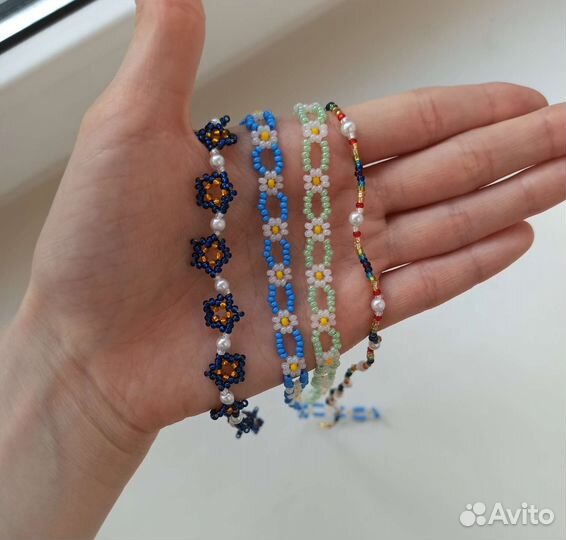 Чокер из бисера