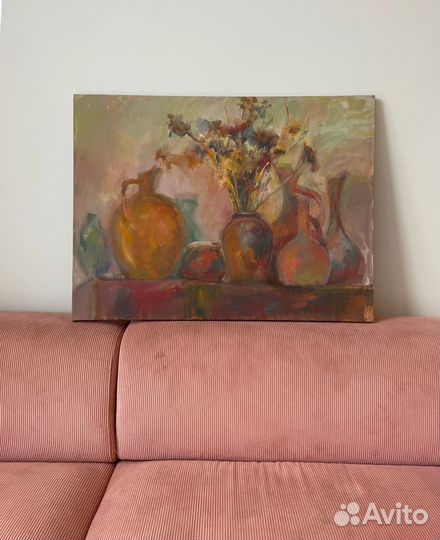 Картина маслом натюрморт, 60х80