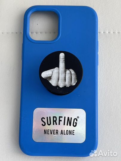 Чехол на iPhone 12 pro с кнопкой