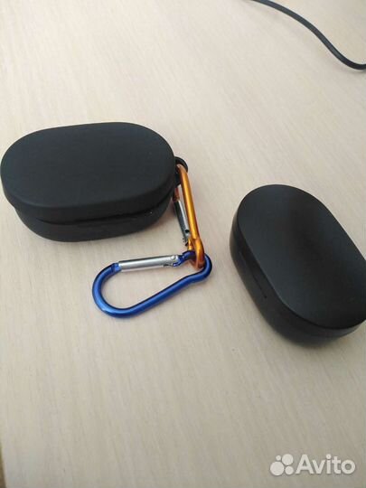 Чехол чёрный для наушников redmi airdots 2