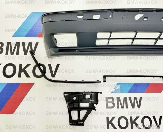 Передний бампер на BMW E34 М5 стиль