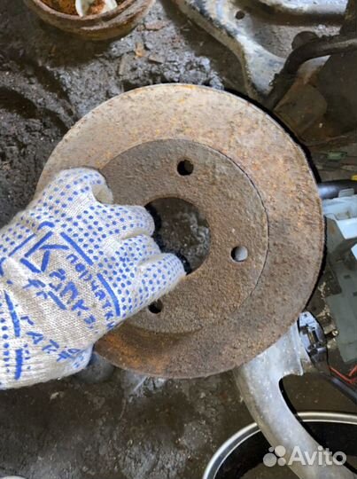 Тормозной диск передний ford puma
