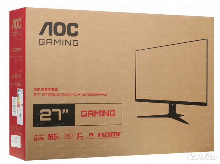 Монитор AOC Gaming 27G2spae 27 165hz
