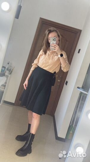 Юбка миди шерсть