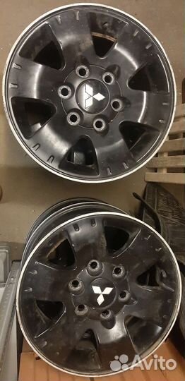 Литые диски R16 на Mitsubishi Pajero Sport