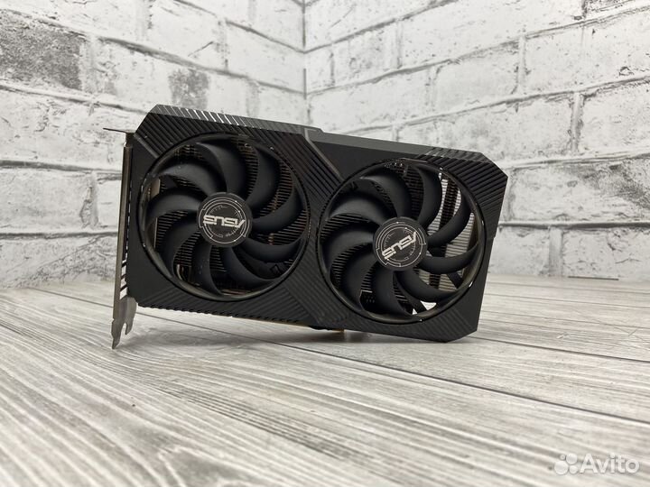 Видеокарта asus GeForce RTX 3060 Ti Dual mini OC