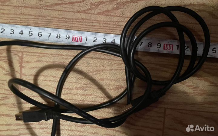 Кабель USB AM/BM (a-b, принтер, сканер и т.п.)