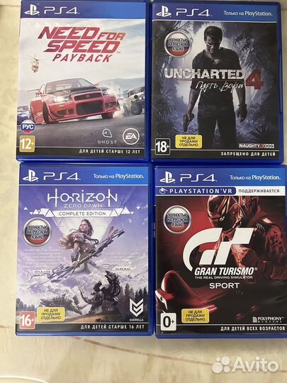 Игры для приставок ps4