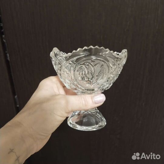 Вазы хрустальные