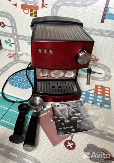 Кофеварка рожковая Polaris