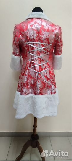 Костюм Снегурочки взрослый бу